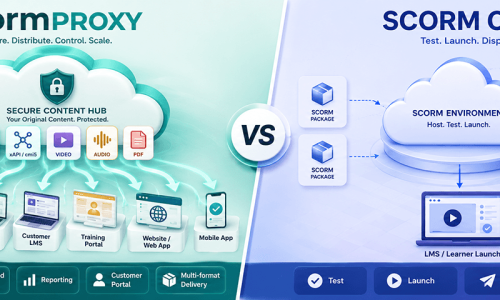 SCORM Cloud Alternative für Schulungsanbieter | scormPROXY